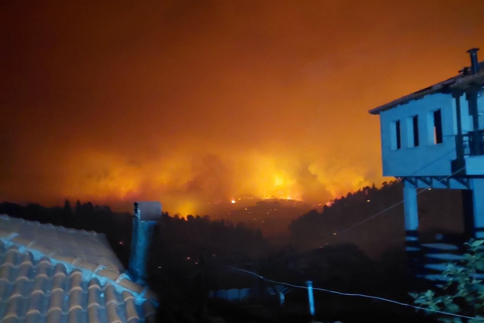 φωτιες ευβοια